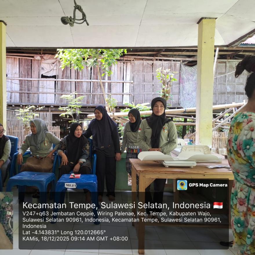 Posyandu Desa Benteng Lompoe 